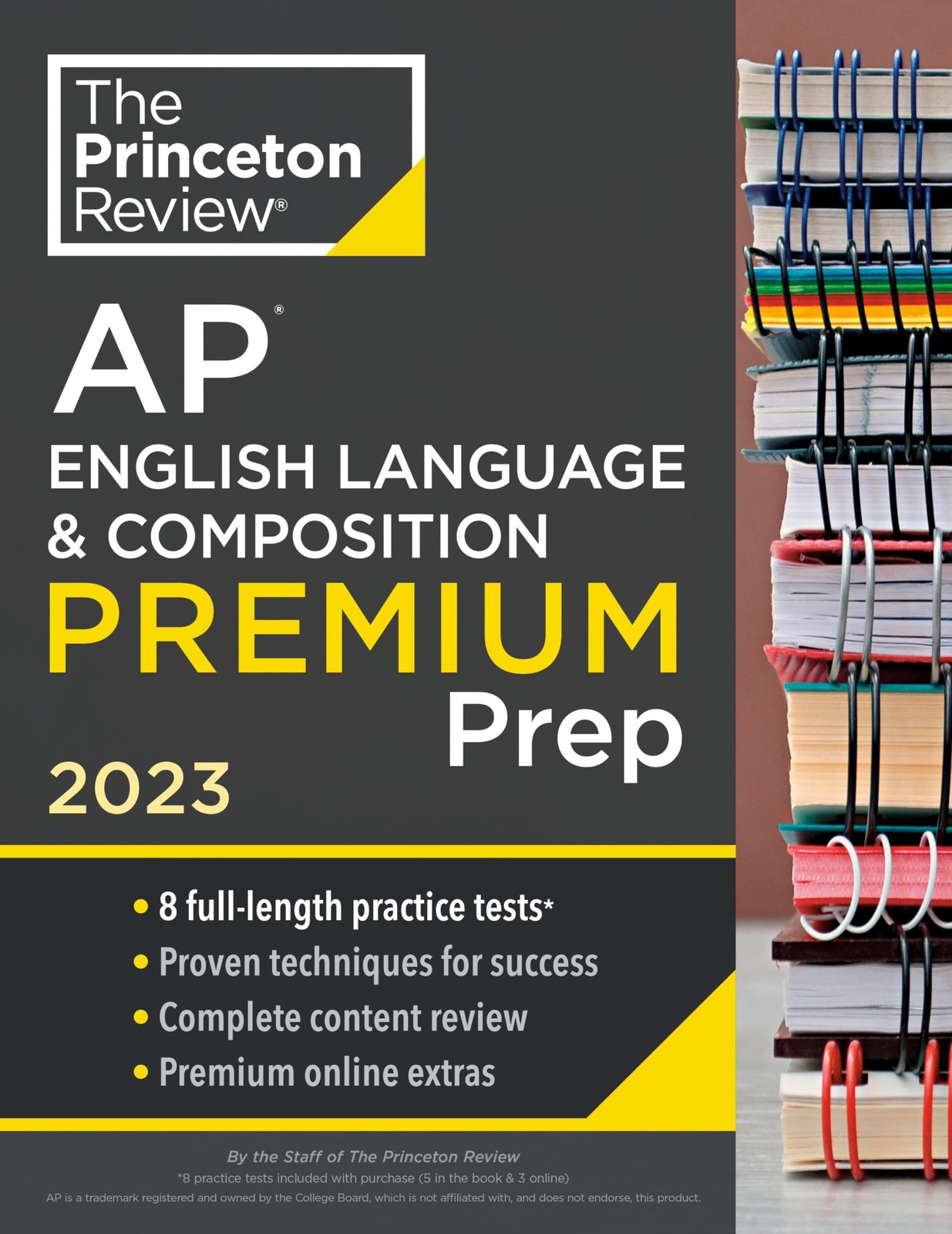Princeton Review AP English Language & Composition Premium Prep, 2023: 8 Pra…