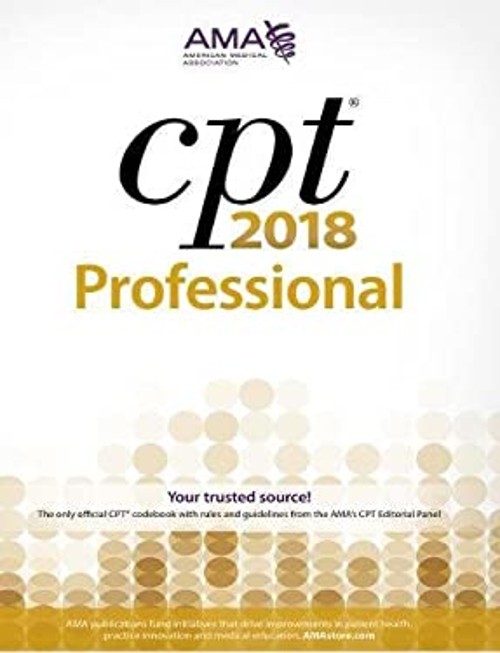 CPT® 2018 Professional Edition Spiral Ama