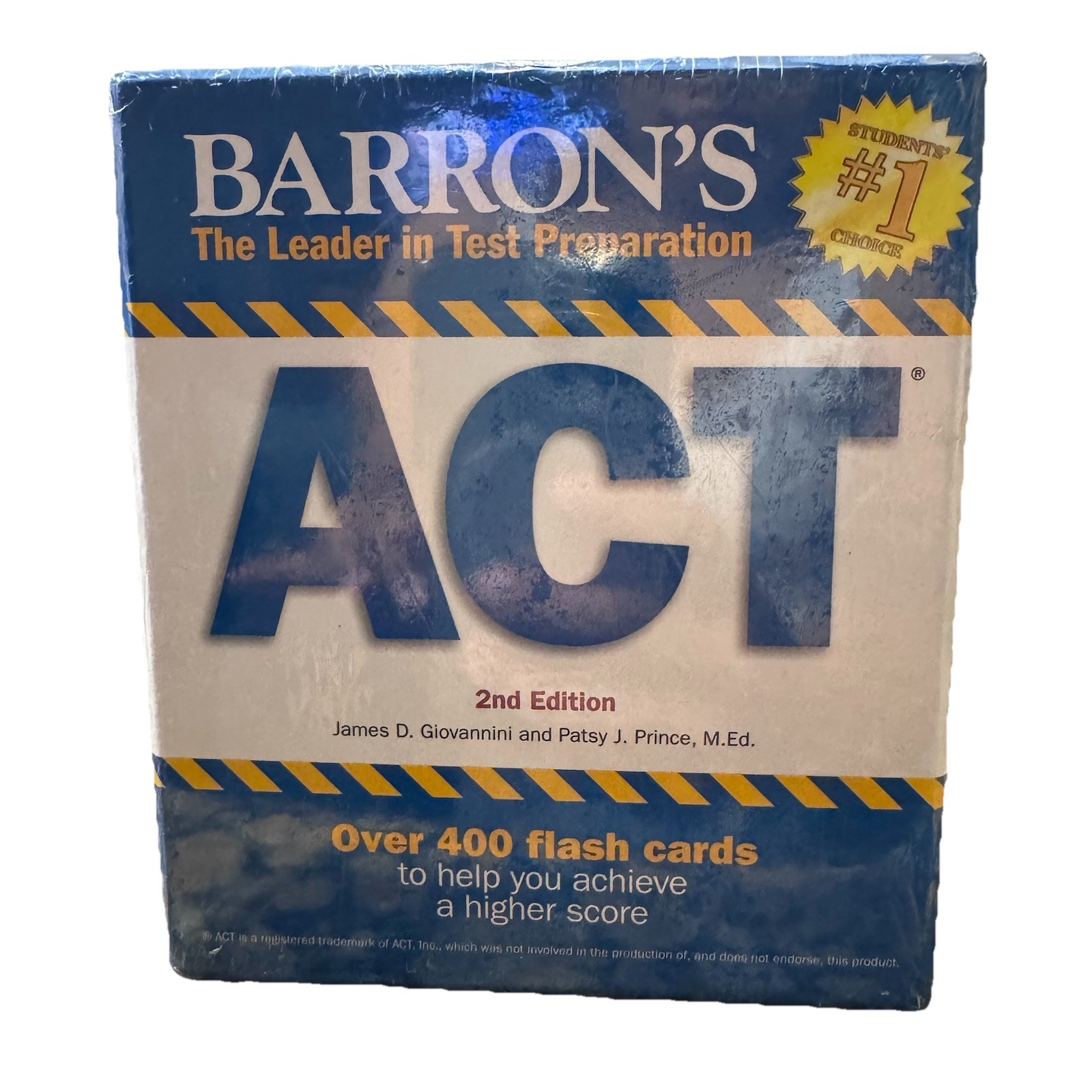 Barron&rsquo;s Test Prep Ser.: Barron&rsquo;s ACT Flash Cards : 410 Flash Cards to Help You