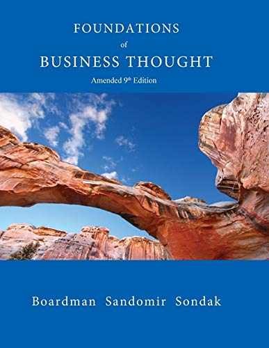 Foundations of Business – Unknown Binding, by Calvin M. Boardman – Acceptable