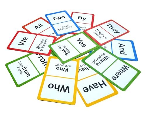 My First Flash Cards: Action Words and Sentences (Flash Cards Medium, White
