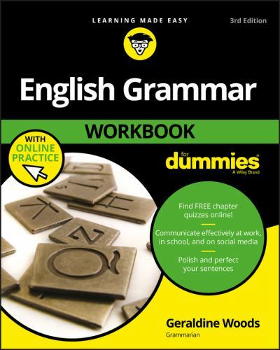 English Grammar Workbook for Dummies with Online Practice by Woods, Geraldine