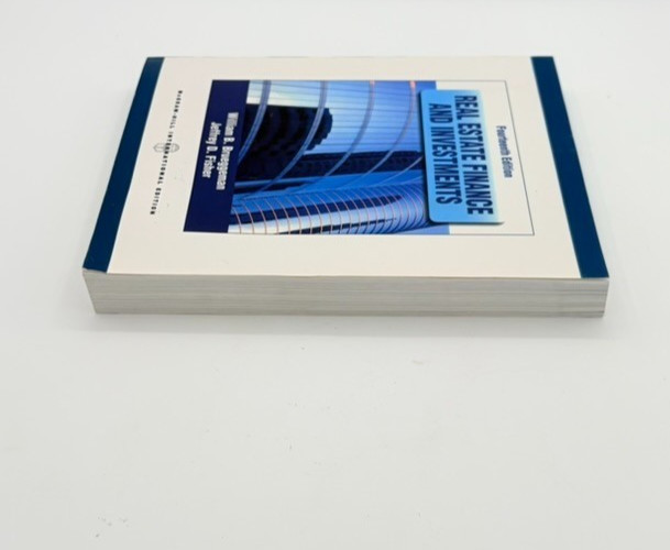 Real Estate Finance and Investments. 14th E. Brueggeman. McGraw-Hill