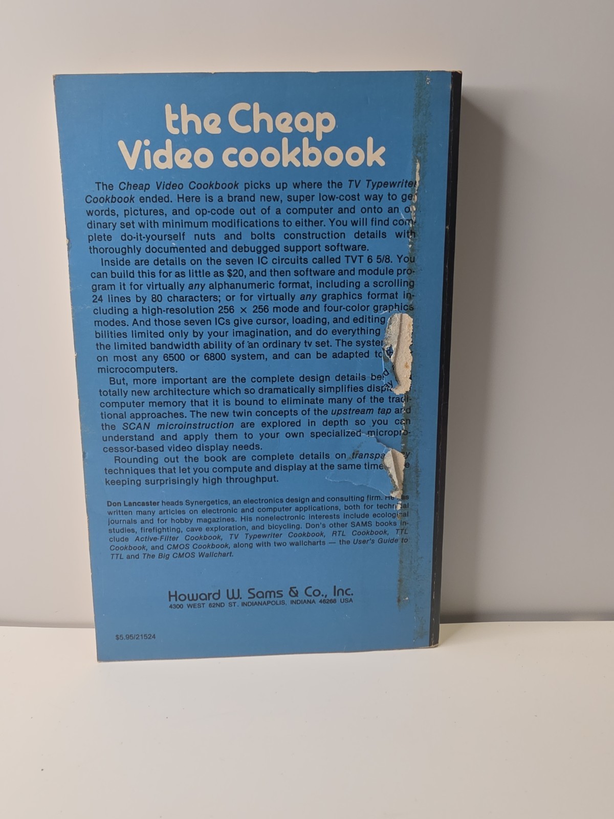 The Cheap Video Cookbook Don Lancaster Video Displays Guide 1978 First Printing