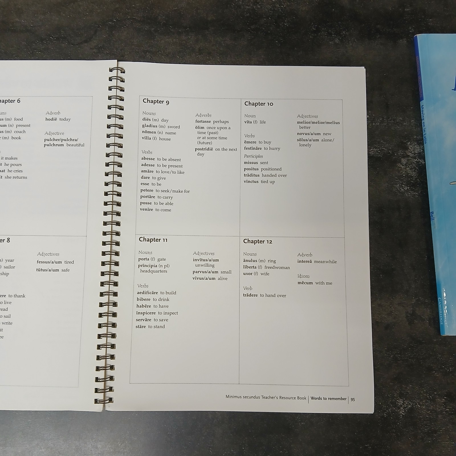 Minimus Secundus Teacher&rsquo;s Resource and Student Book: Moving on in Latin