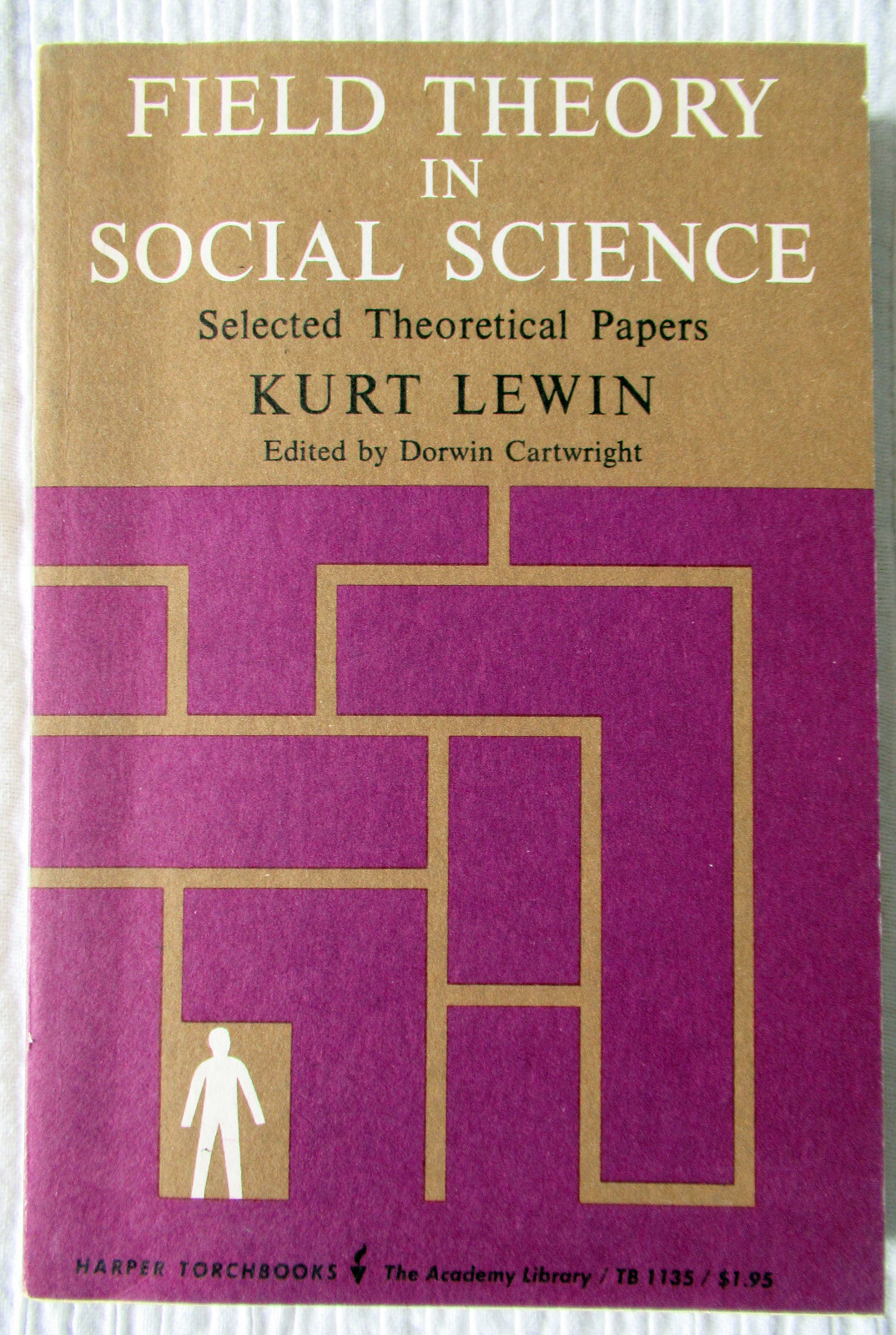 Field Theory in Social Science by Kurt Lewin (Trade pbk, 1964 ed) Like New