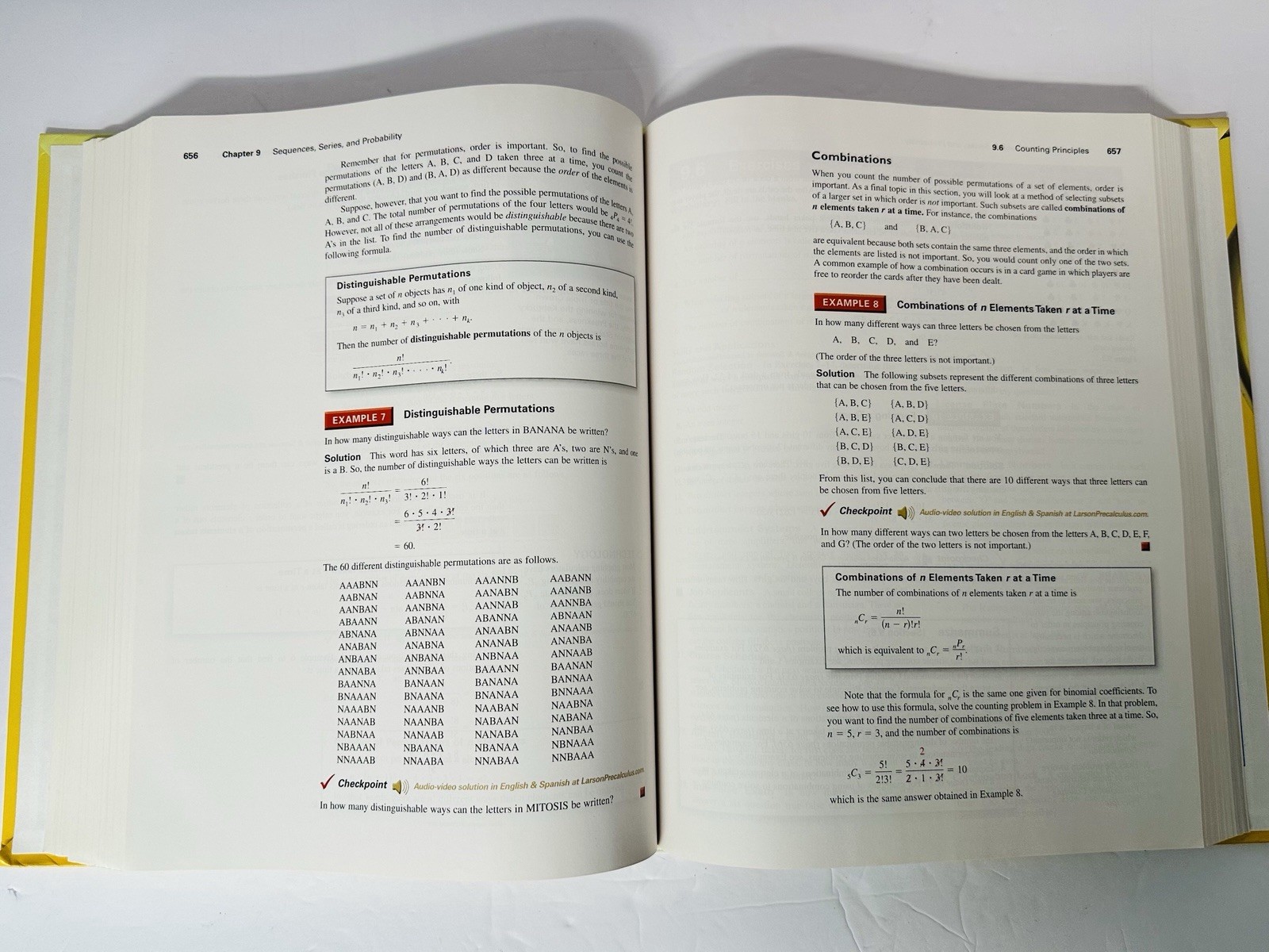 Ron Larson Precalculus with Limits 3e Cengage Learning Co Hard Cover Textbook