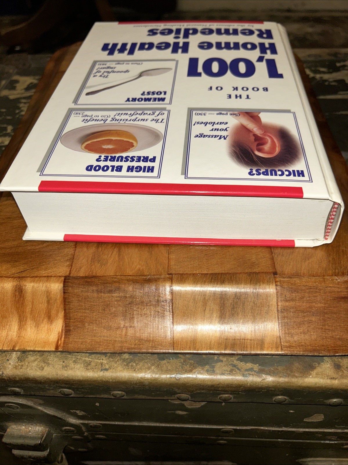 THE BOOK OF 1,001 HOME HEALTH REMEDIES By Natural Healing Newsletter – HC NEW B9