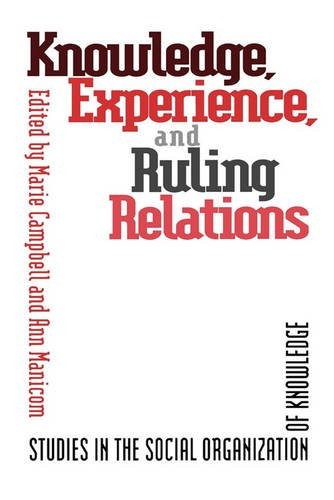 KNOWLEDGE, EXPERIENCE, AND RULING: STUDIES IN THE SOCIAL By Marie Campbell & Ann