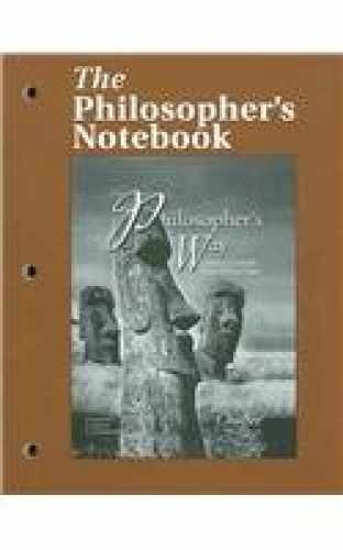 The Philosopher’s Way: Notebook – Paperback, by Chaffee John – Acceptable n