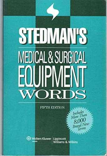 Stedman’s Medical & Surgical – Paperback, by Lippincott Williams & – Very Good j
