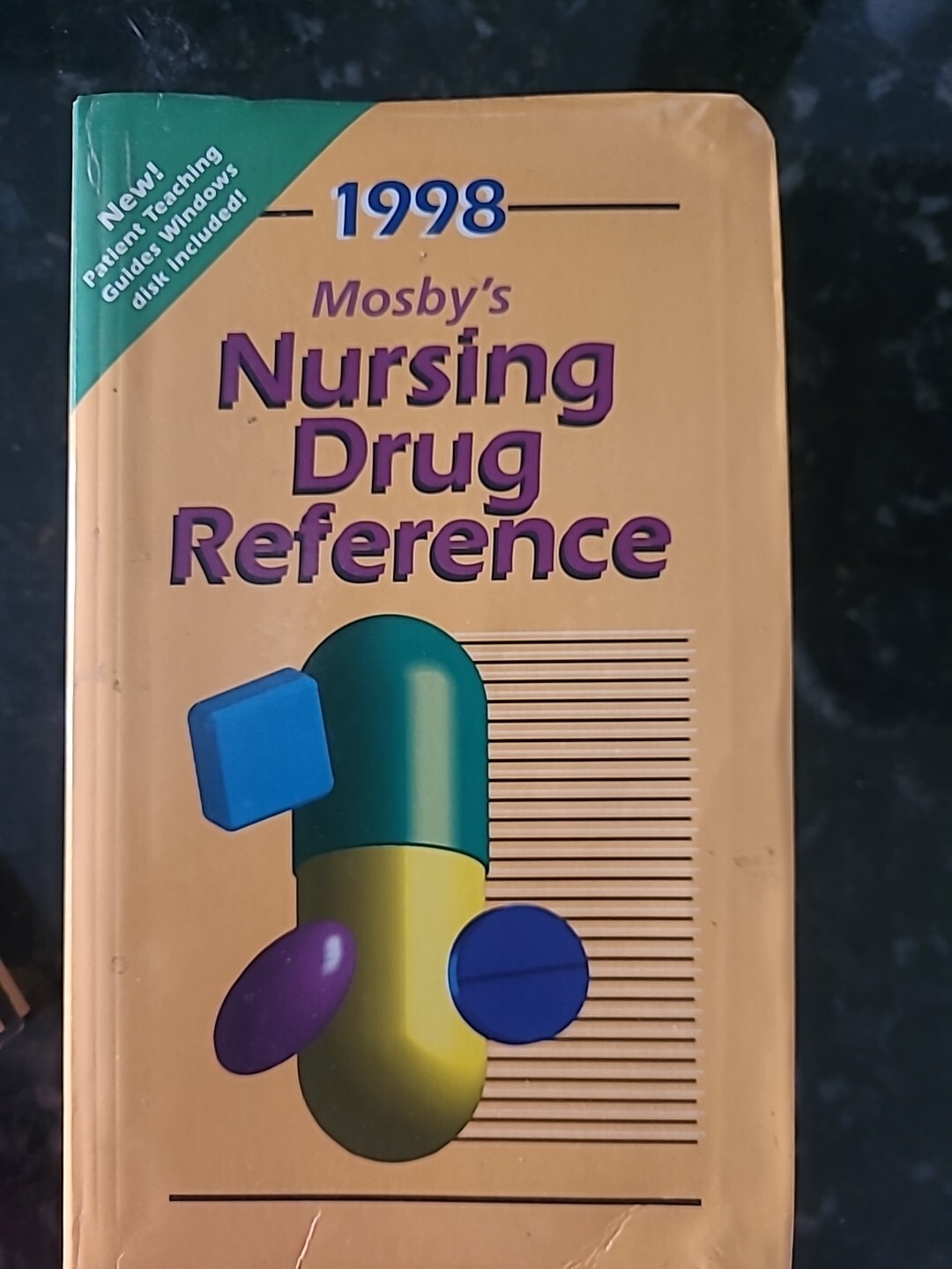 Vintage Mosby&rsquo;s 1998 Nursing Drug Reference Hardcover Linda Skidmore-Roth