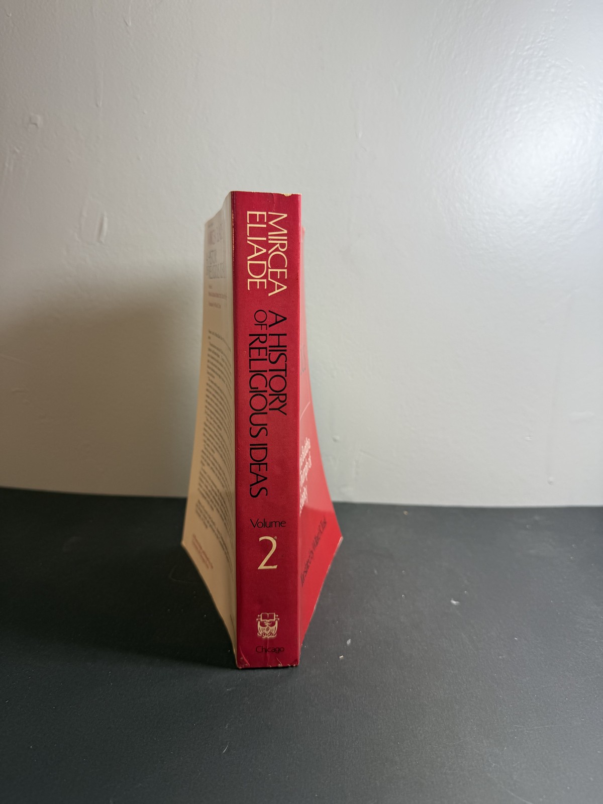 Mircea Eliade A History of Religious Ideas Vol 2 Paperback 1984 University of