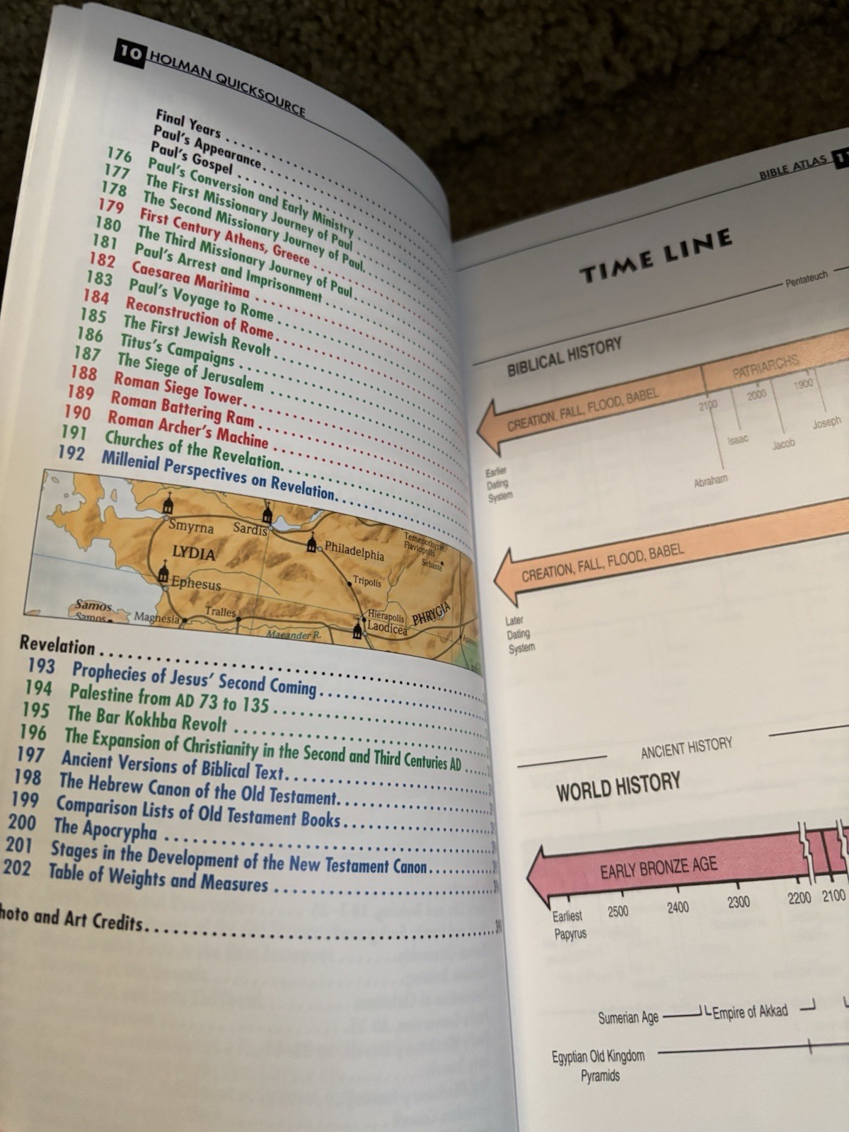 Brand New Bible Atlas Holman Quick Source Softcover Book Reference Study