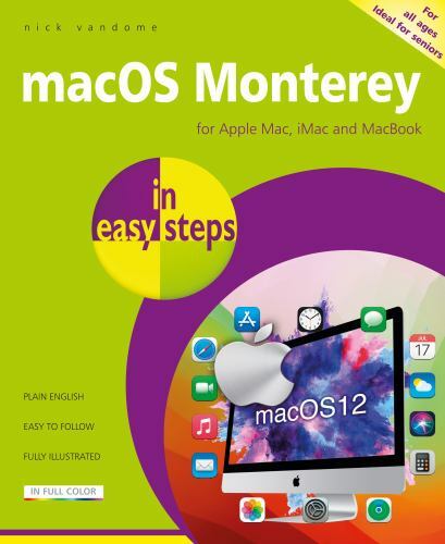 macOS Monterey in easy steps – 9781840789461, paperback, Nick Vandome, new