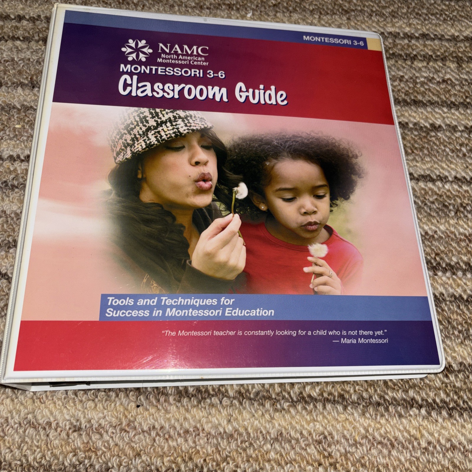 NAMC N American Montessori Early Childhood Curriculum 3-6 ,Set Of 6 Manuals