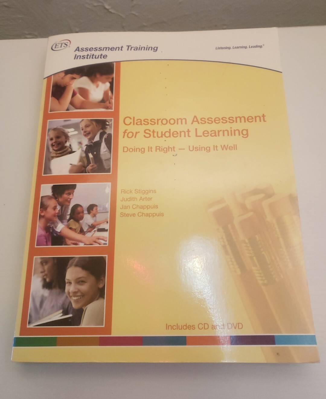 Classroom Assessment for Student Learning by Jan Chappuis w/CD ROMS