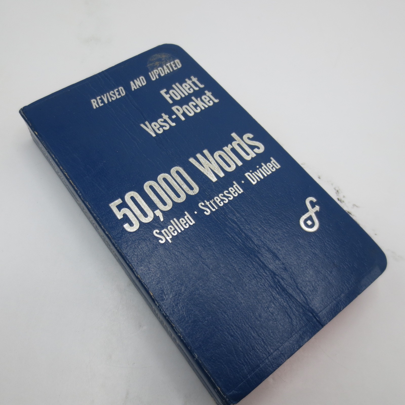 Follett Vest-Pocket 50,000 Words: Spelled-Stressed-Divided (Revised & Updated)