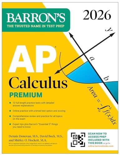 AP Calculus Premium, 2026: Prep Boo…, Hockett Ph.D.,