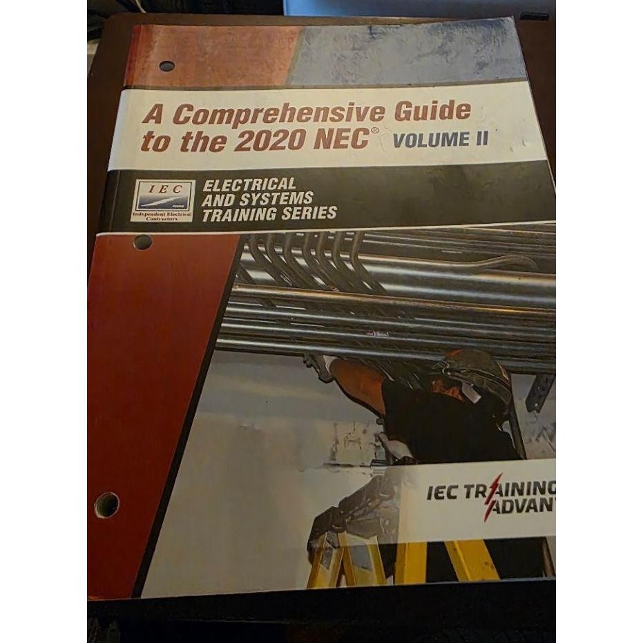 A Comprehensive Guide To The 2020 NEC IEC Training Advantage Vol 2 & 3