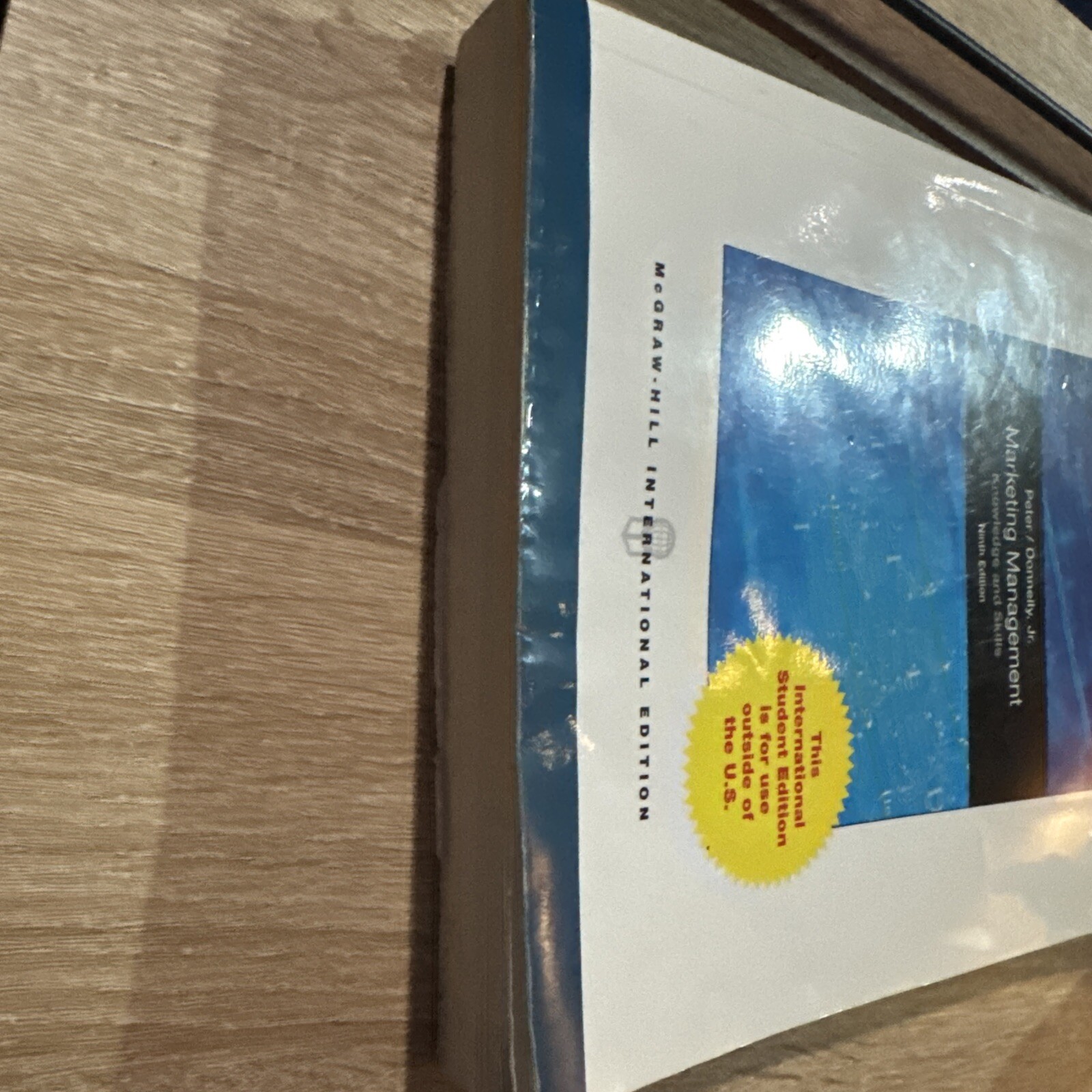 Marketing Management Soft Cover J. Paul, Donnelly, James H., Jr. P 9th Edition