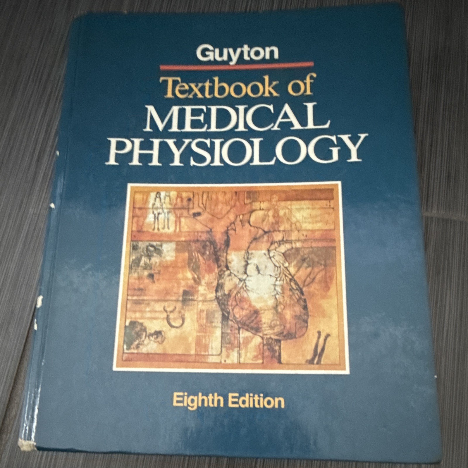 Guyton Textbook of Medical Physiology 8th Ed HC 1991 W.B. Saunders