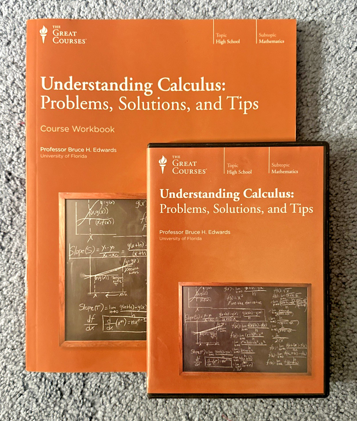 The Great Courses Understanding Calculus: Problems Solutions Tips NEW DVD + Book