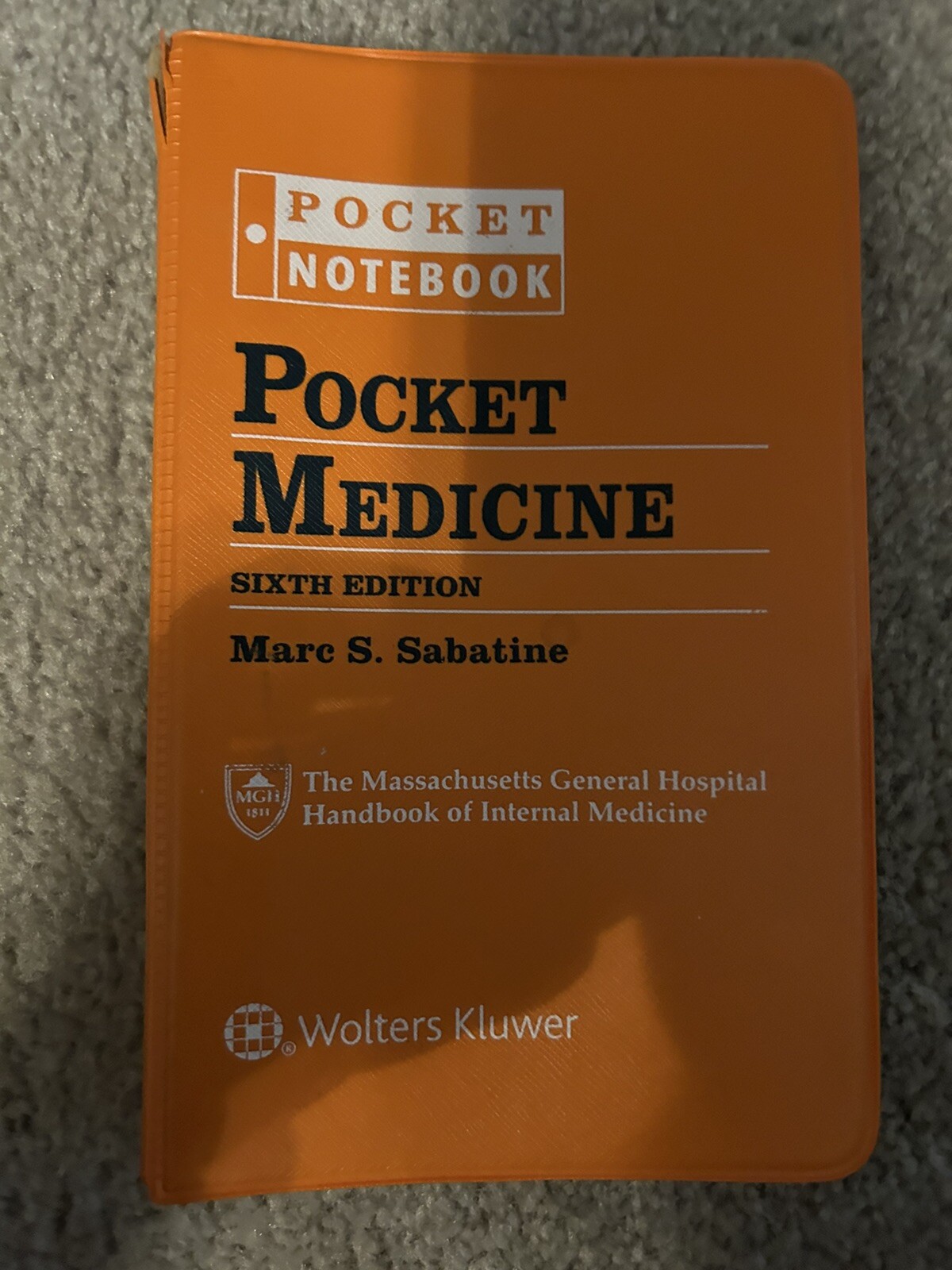 Pocket Notebook Ser.: Pocket Medicine : The Massachusetts General Hospital…