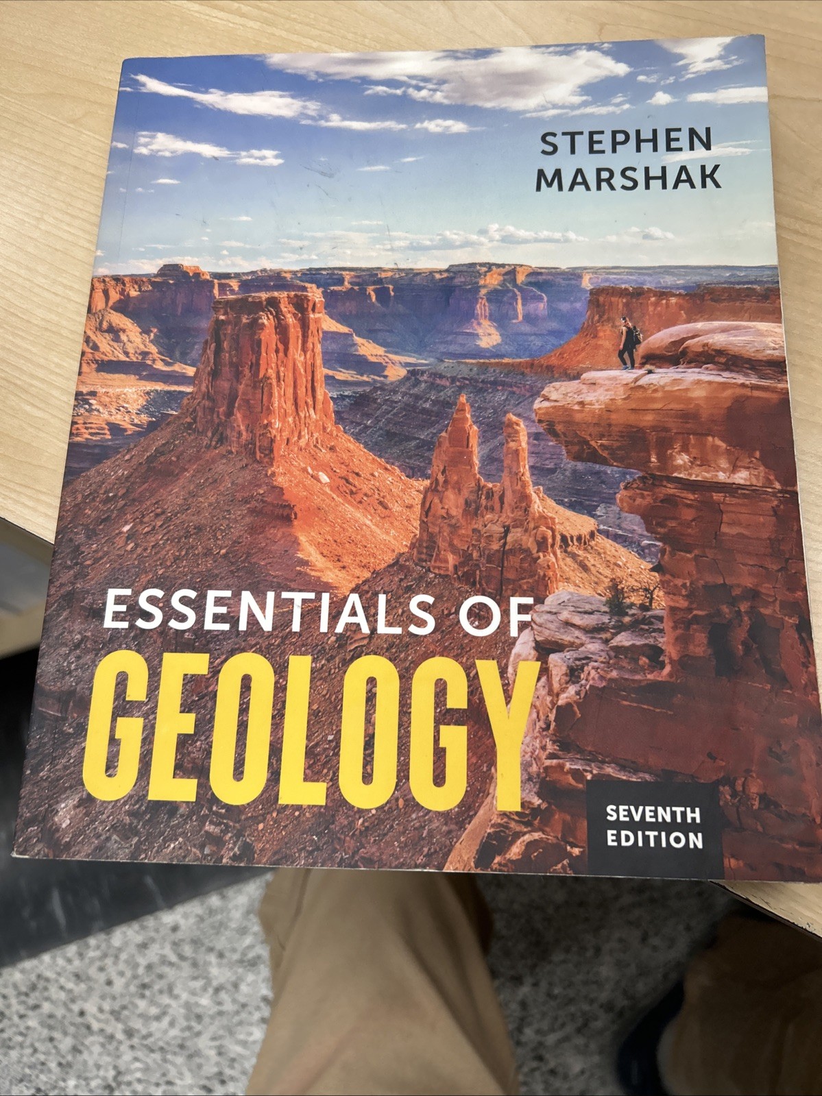 Essentials of Geology by Stephen Marshak 7e Paperback