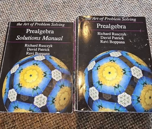 Art of Problem Solving Prealgebra 2 Book Set (Textbook and Solution Manual)