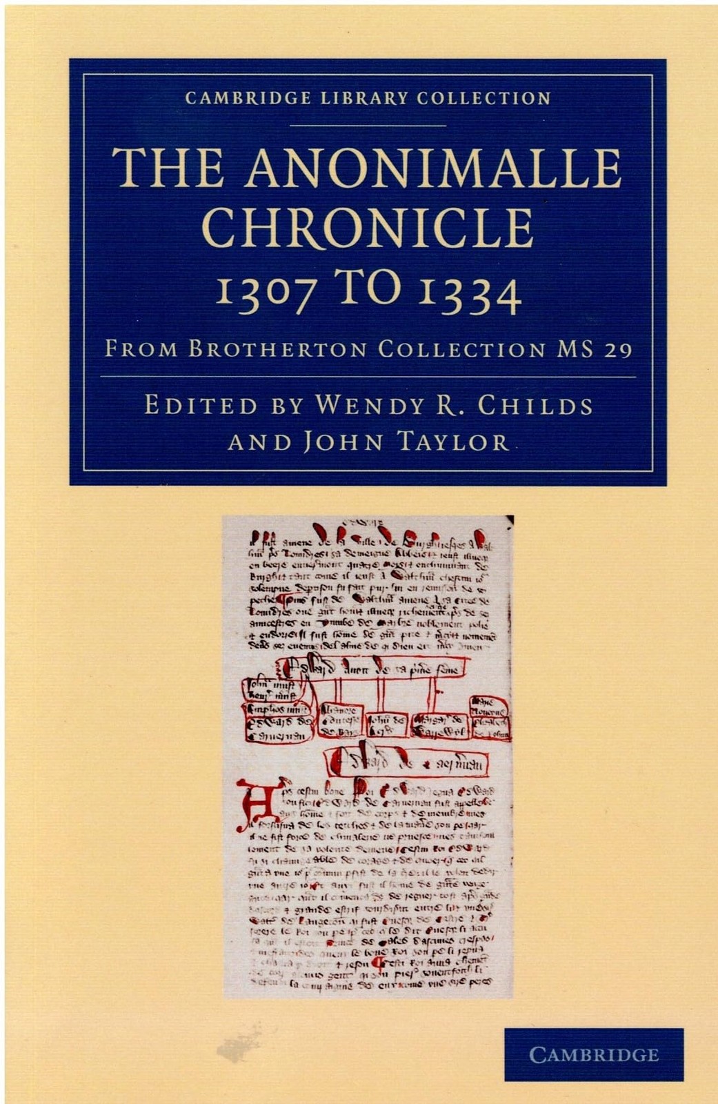 Wendy R. Childs The Anonimalle Chronicle 1307 to 1334 (Paperback) (UK IMPORT)