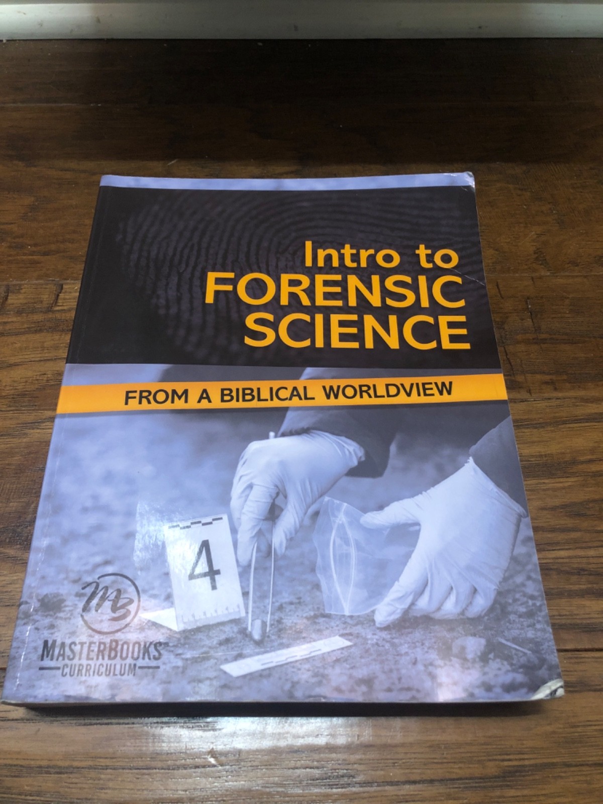 MasterBooks curriculum Intro to Forensic Science from a biblical worldview