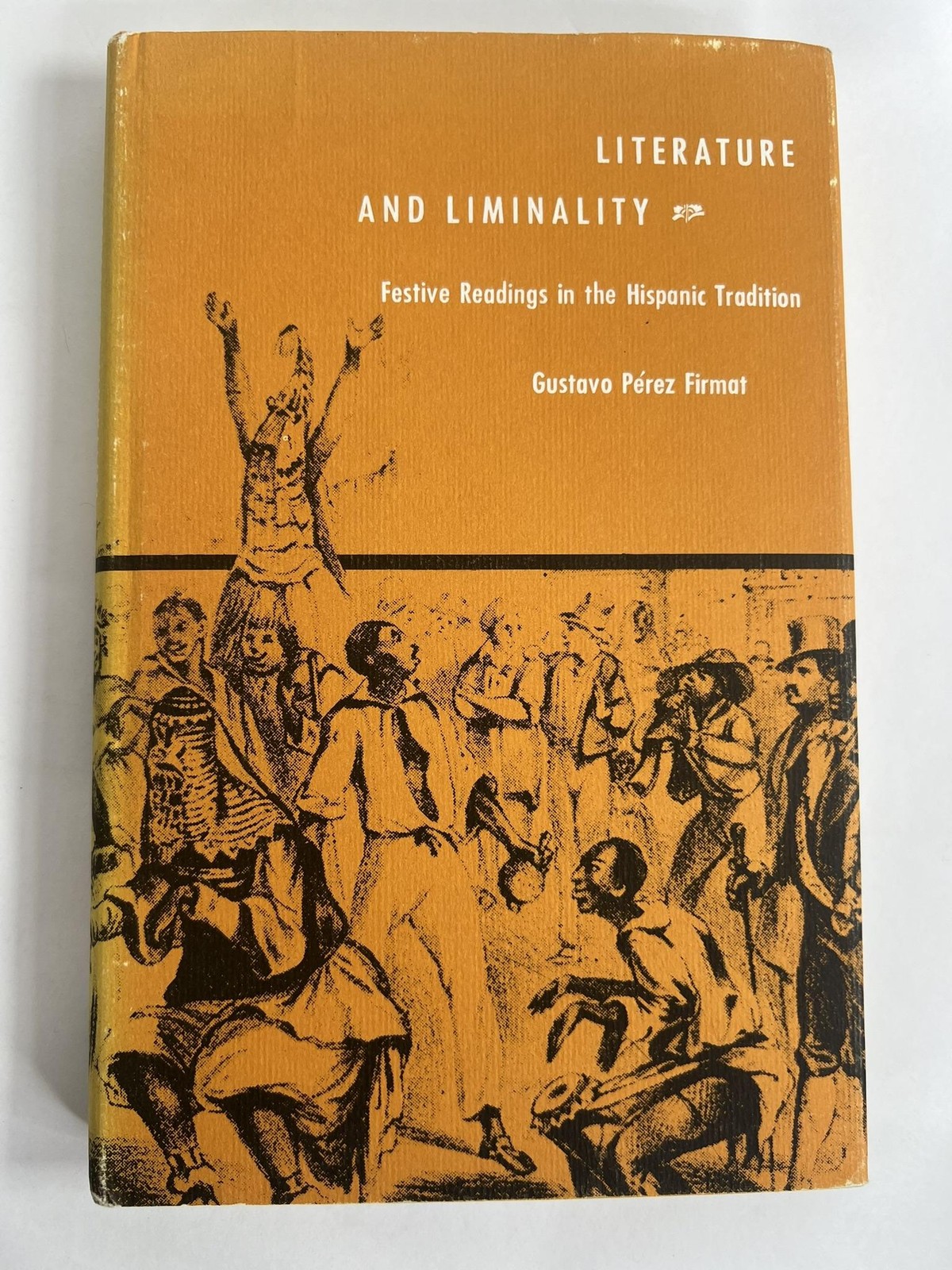Vintage Literature And Liminality Gustavo Perez Firmat Duke HC DJ Orange 1986