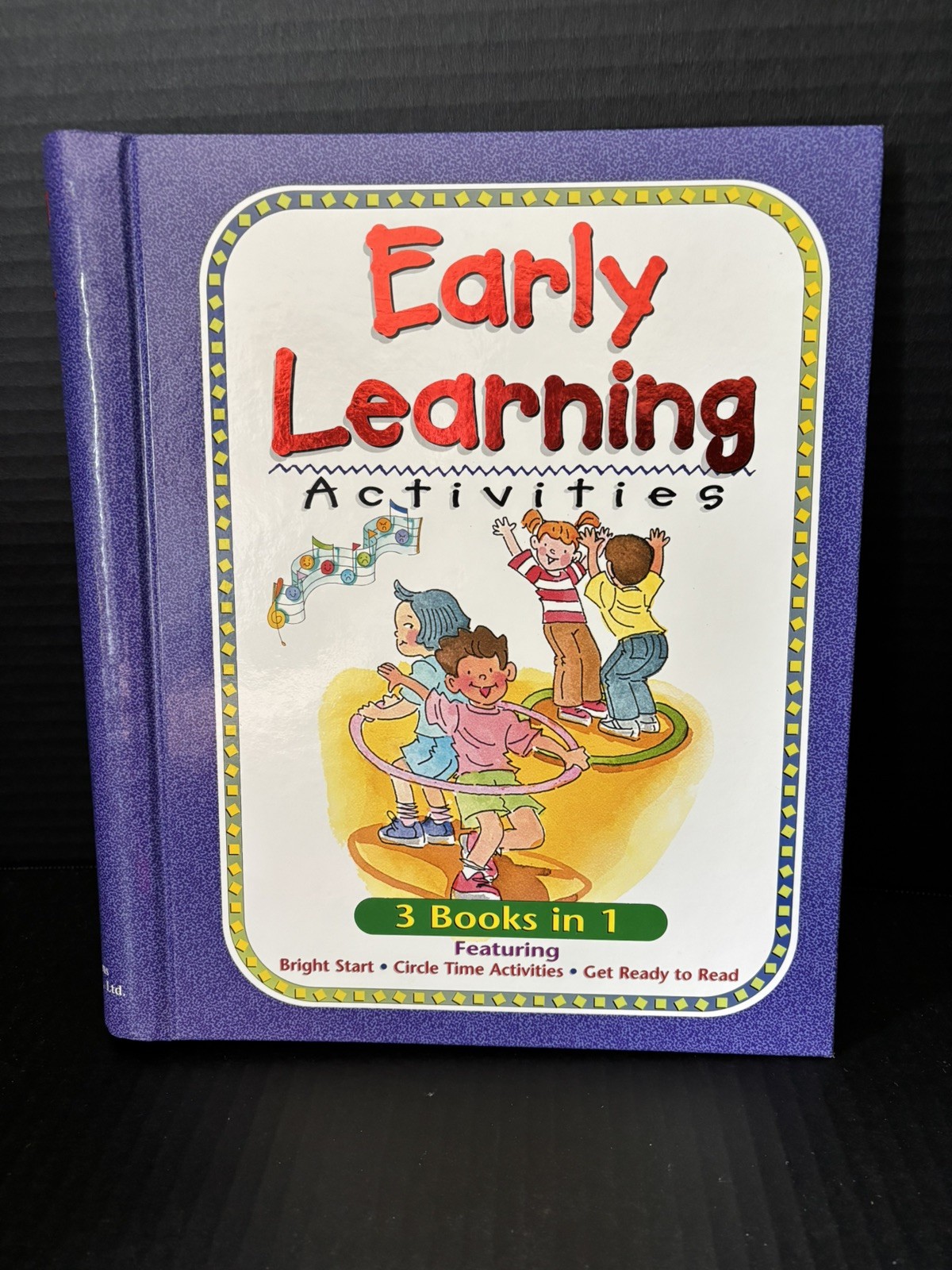 PRESCHOOL EDUCATION-EARLY LEARNING ACTIVITIES 3 BOOKS IN 1