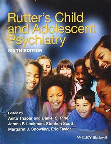 Rutter’s Child and Adolescent – Paperback, by Thapar Anita; Pine – Very Good d
