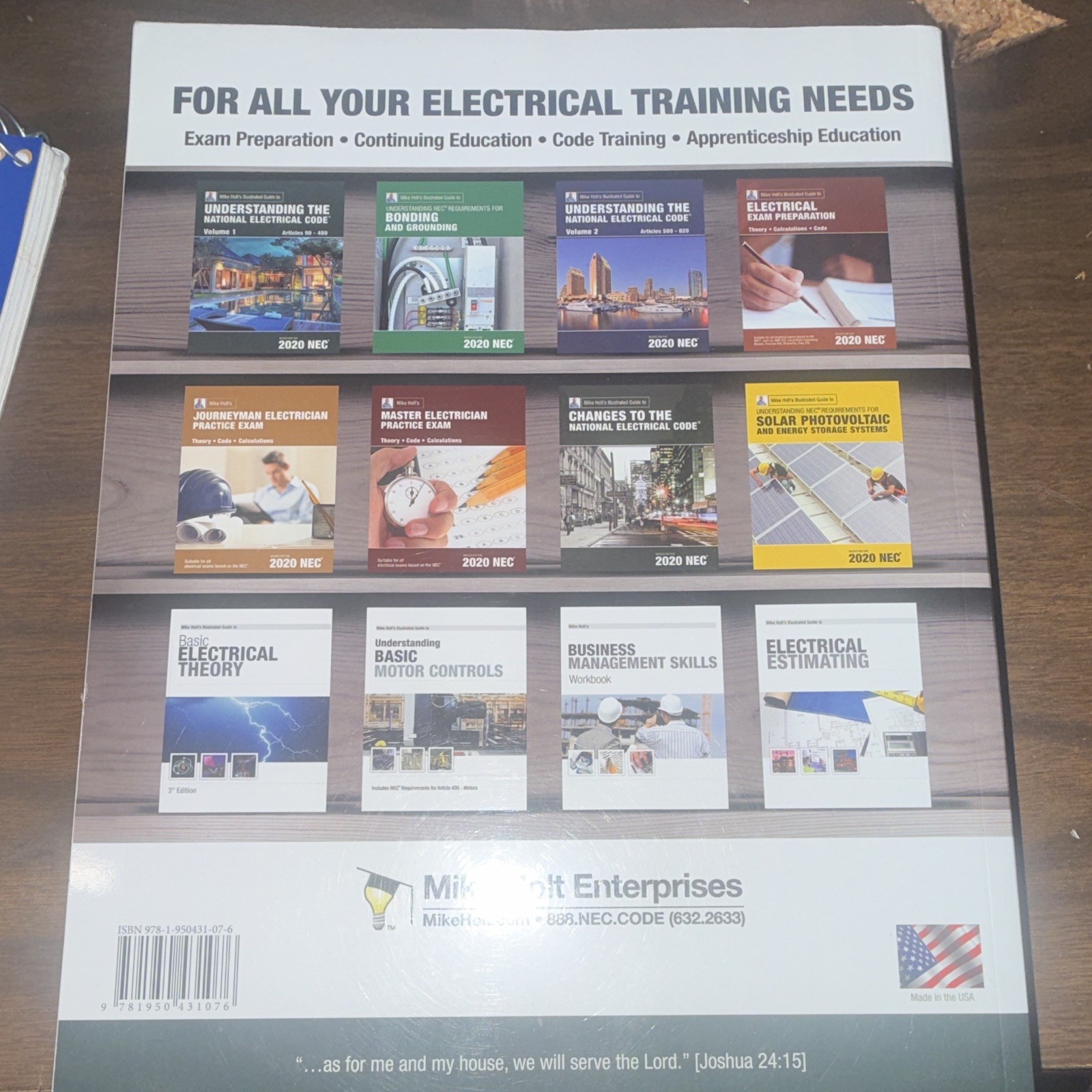 Mike Holt Illustrated NEC 2020 Guide Vol 1 Articles 90-480 Paperback
