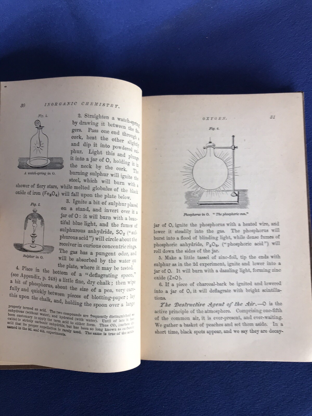 1873 Chemistry Science Steeles Series In The Natural Sciences Victorian Book