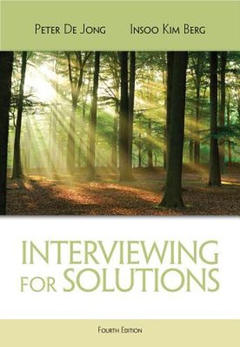 Interviewing for Solutions by Peter De Jong: New