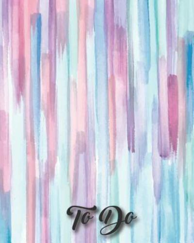 To Do: Personal and Business Checklist 8×10 Inches with Colorful Design Matte…