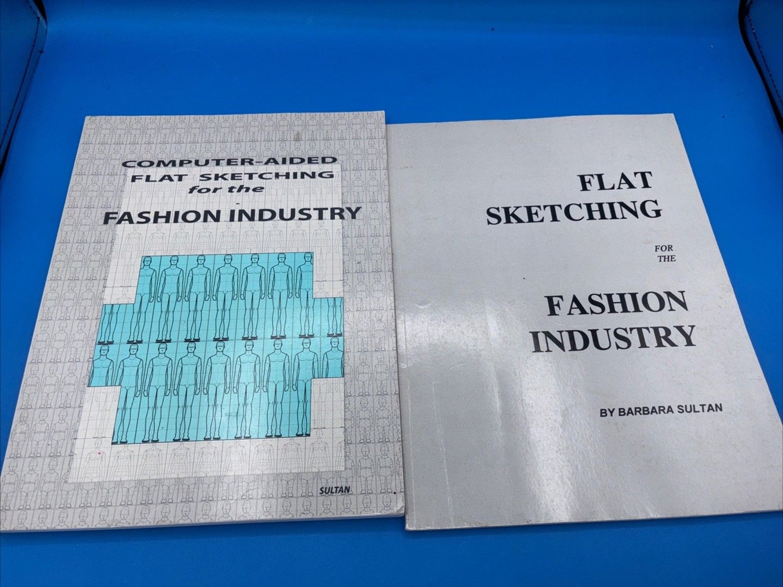 Comp Aided Flat Sketching, Flat Sketching For Fashion Industry, Two Books Sultan