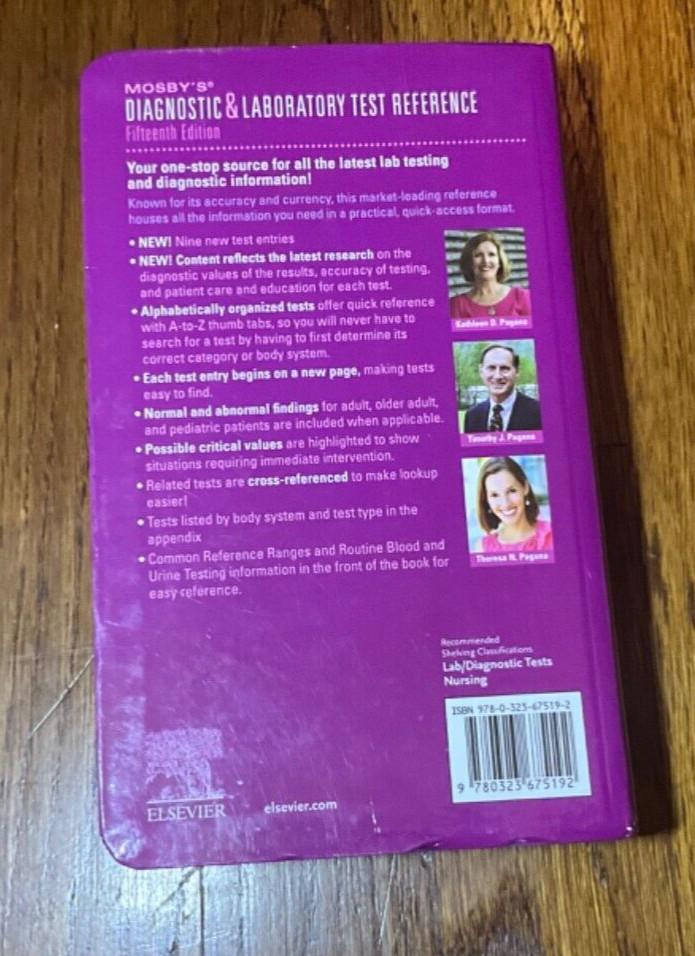 Mosby&rsquo;s® Diagnostic and Laboratory Test Reference by Timothy J. Pagana, Kathleen