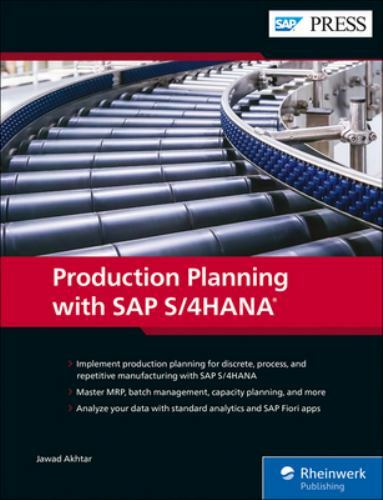 Production Planning with SAP S/4HANA by Jawad Akhtar (2019, Hardcover)