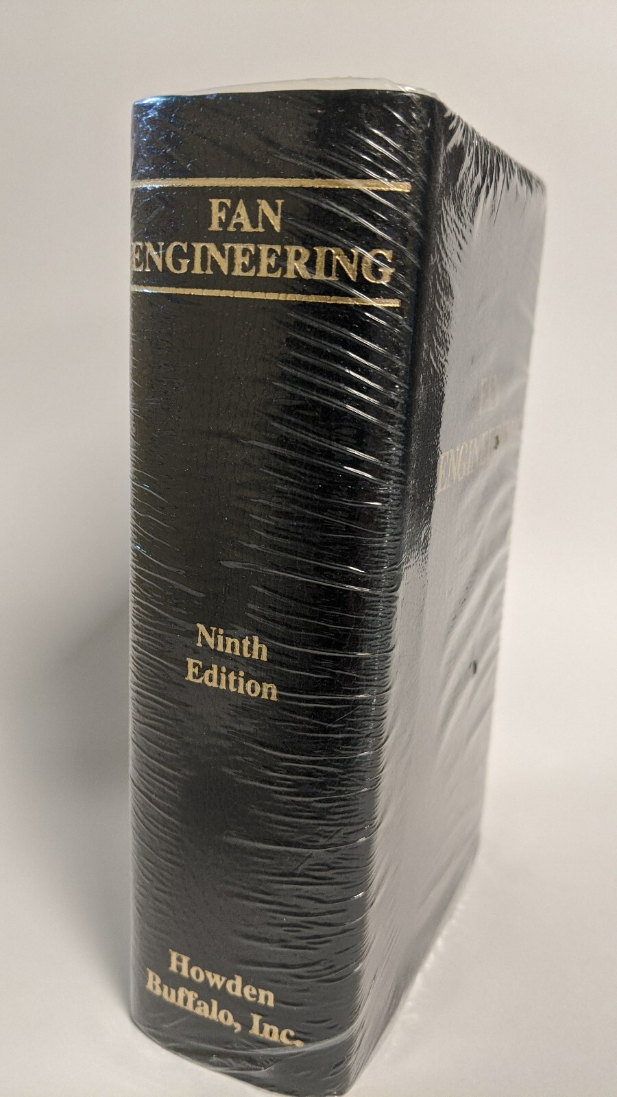 Fan Engineering Handbook 9th Edition Howden Buffalo Unopened Book Free Shipping