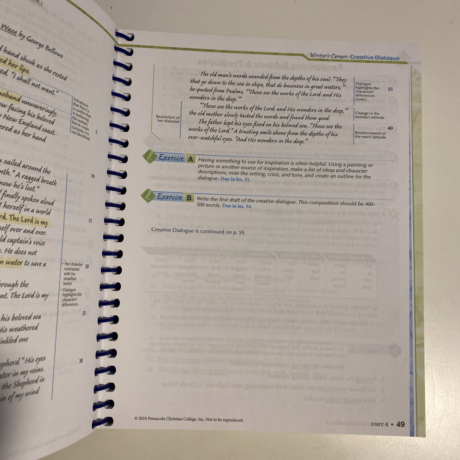 Abeka Teacher Key Work-Text Grammar & Composition II Sixth Edition