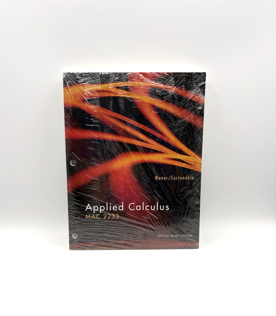 Applied Calculus MAC2233 Special Value Edit Waner/Costenoble Ehanced WebAssign