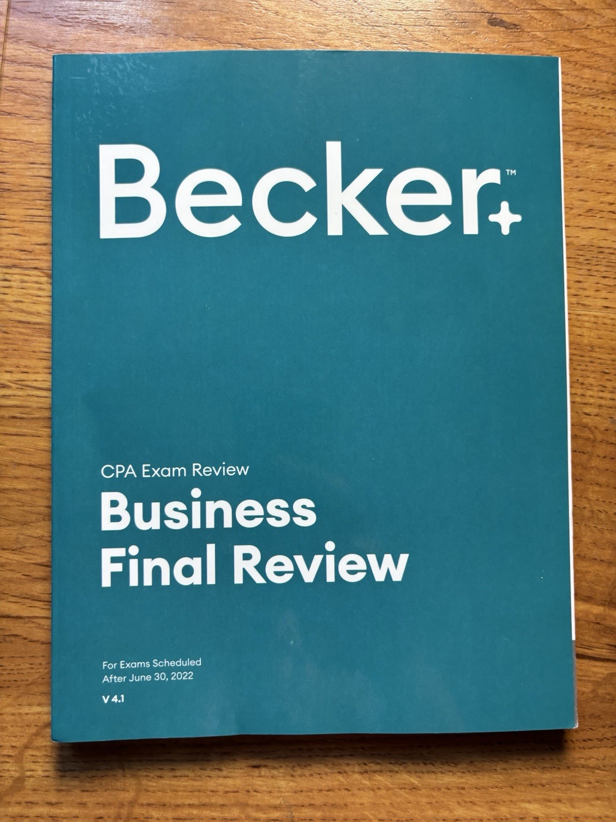 Becker Professional Education CPA Exam Review – V 4.1 Business Final Review…