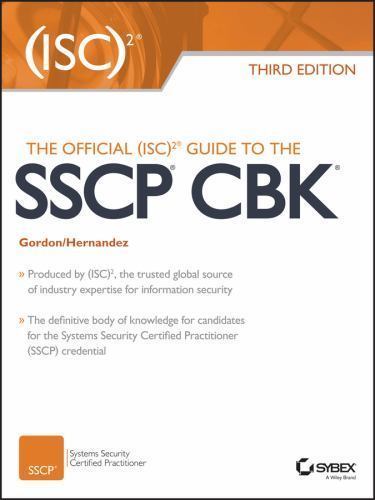 OFFICIAL (ISC)2 GUIDE TO SSCP CBK By Adam Gordon & Steven Hernandez – Hardcover