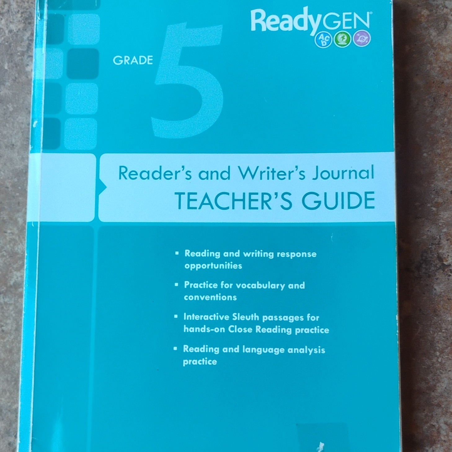 Pearson ReadyGEN Grade 5 Reader&rsquo;s & Writer&rsquo;s Journal Teacher&rsquo;s Guide 2016 PB