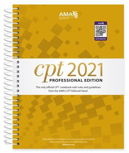 CPT 2021 Professional Edition (CPT / Current Procedural Terminology – VERY GOOD