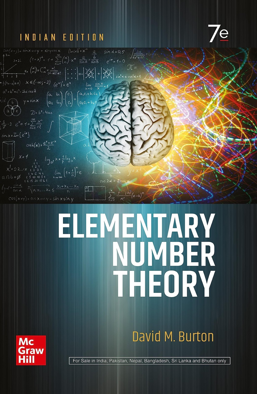 ELEMENTARY NUMBER THEORY | 7TH EDITION by DAVID M. BURTON NEW Paperback